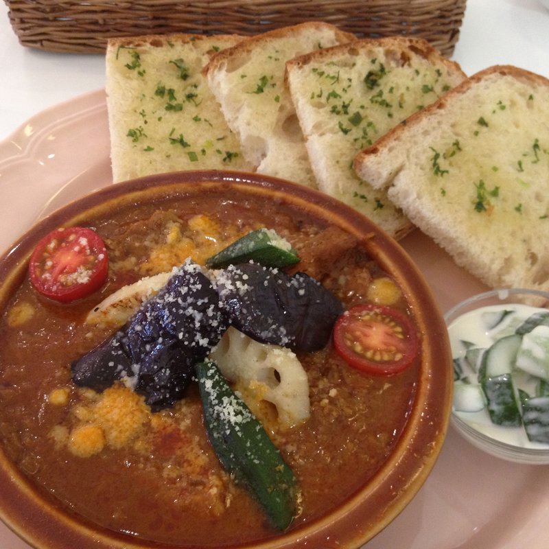 夏野菜のカレー(Afternoon Tea 星ヶ丘三越)