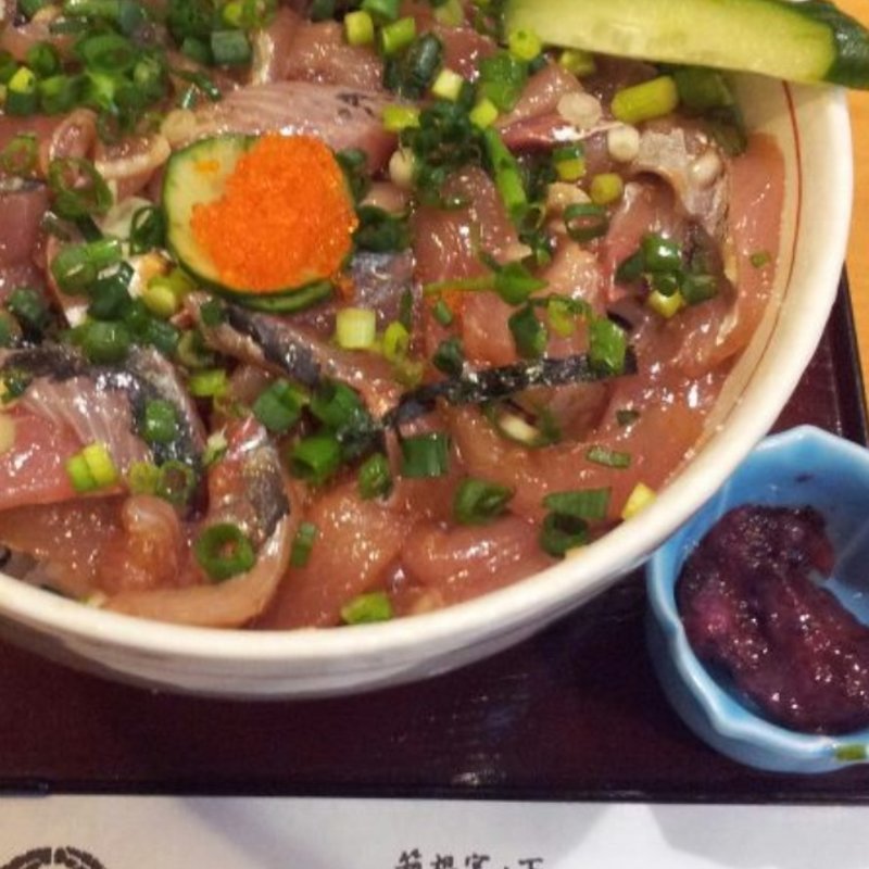 鯵丼(鮨 みやふじ （すし みやふじ）)