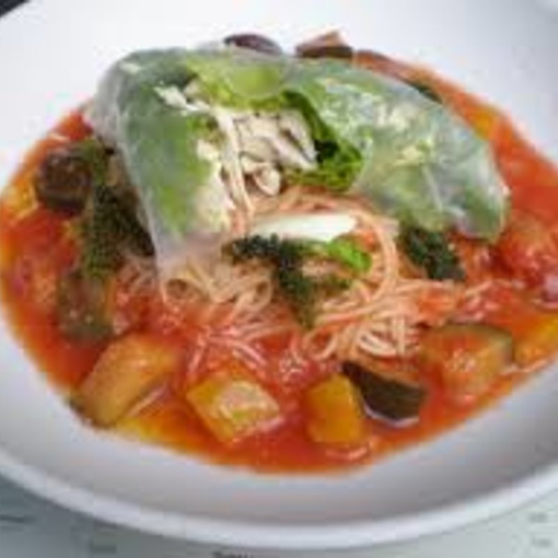 冷製パスタ(山のレストラン)