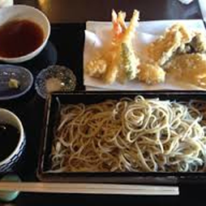 天ざる(手打ち蕎麦 湖庵)