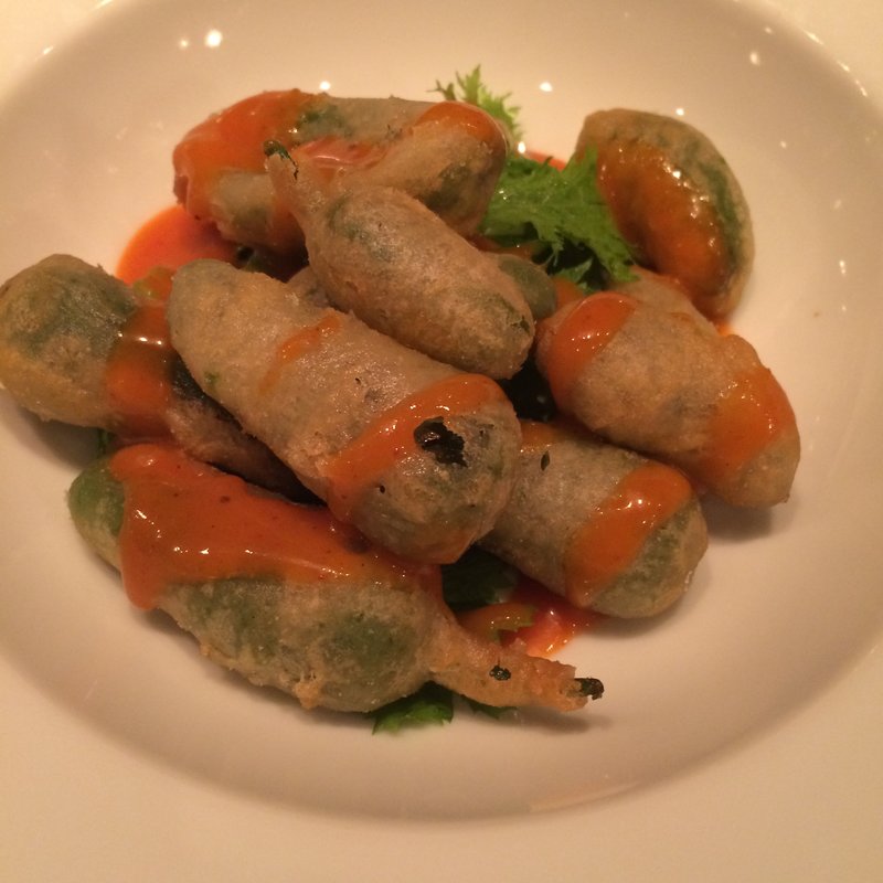 青とうがらしのフリット(エルバルコ)