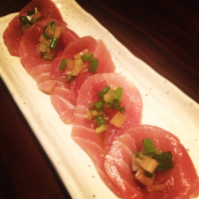 マグロの塩カルパッチョ(アダン 京都駅店 )