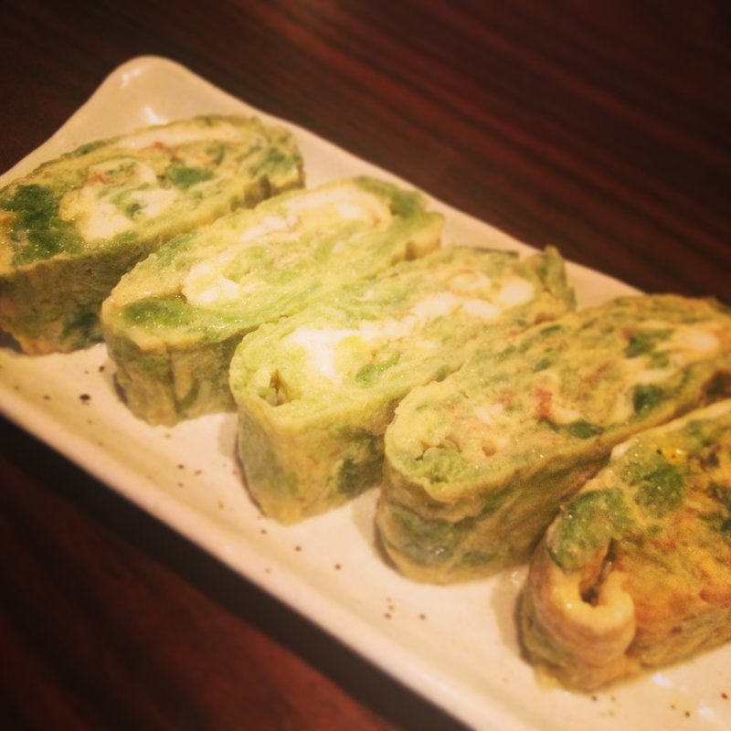 アオサのだし巻き(アダン 京都駅店 )