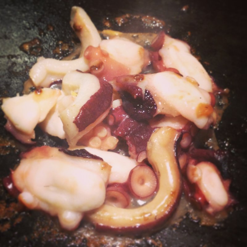 タコのガーリックバター(お好み焼き 鶴橋風月 京都ヨドバシ店 )