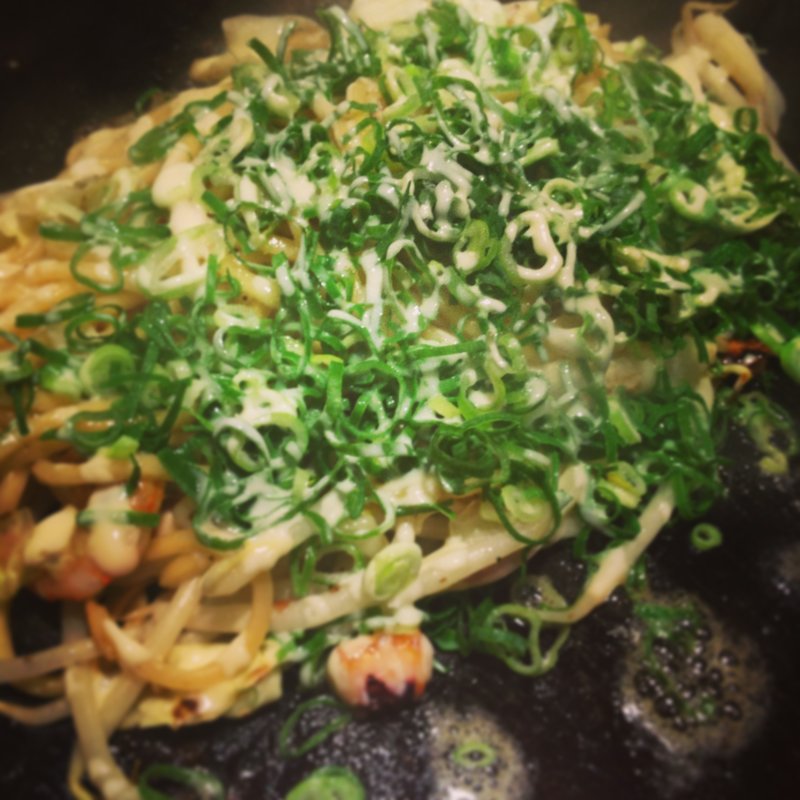 ねぎマヨ塩そば（並）(お好み焼き 鶴橋風月 京都ヨドバシ店 )