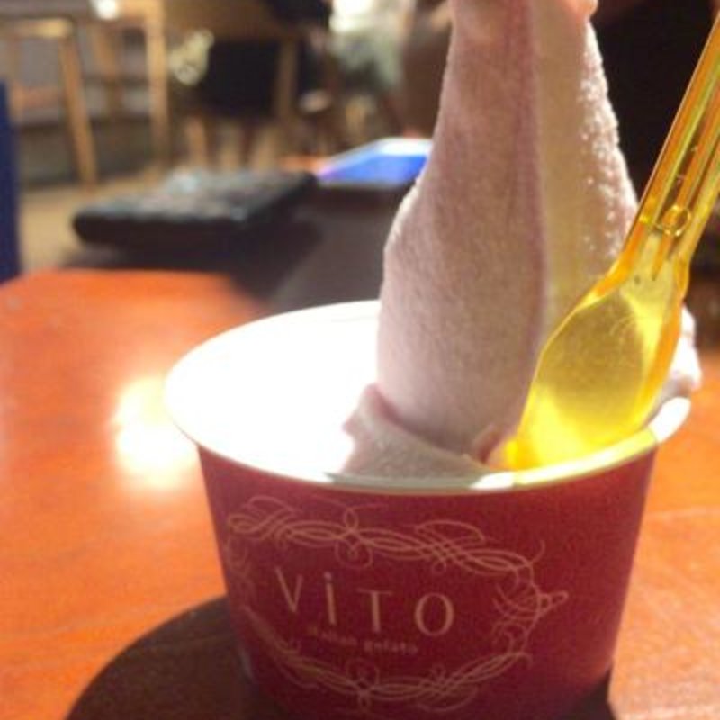 ジェラート（紅芋レアチーズ）(茶音)