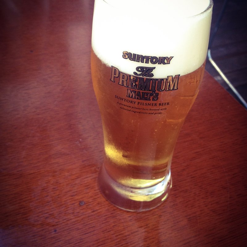 生ビール(神山町魚金)