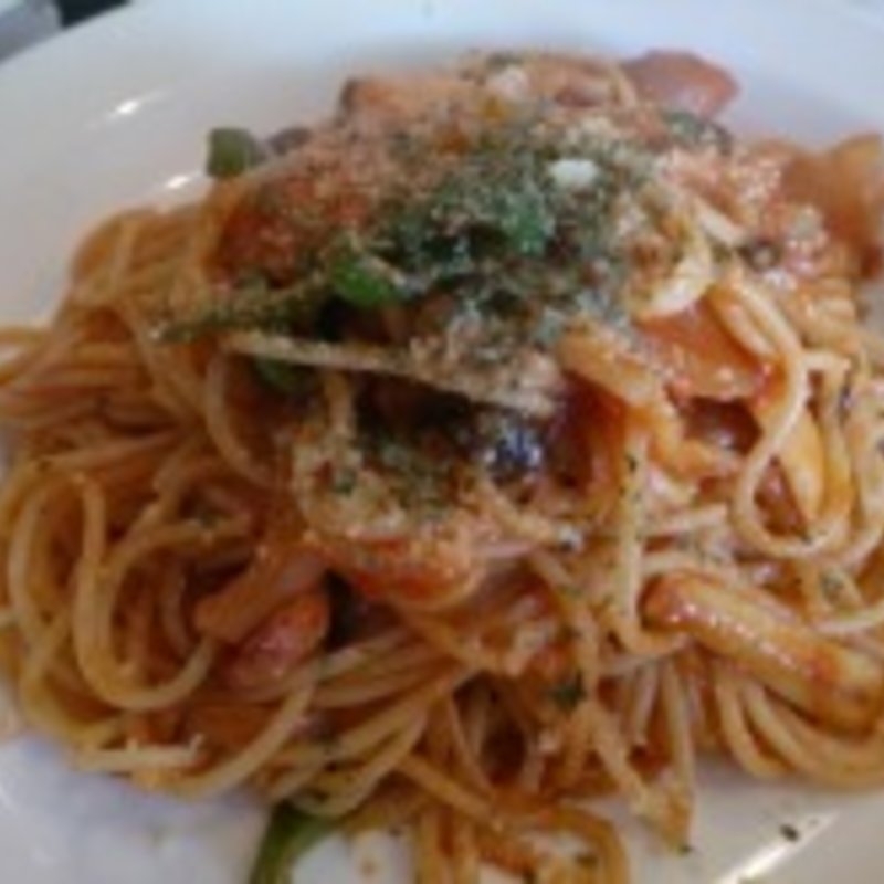 日がりランチ　ナポリタン(びすとろ 遊季亭)