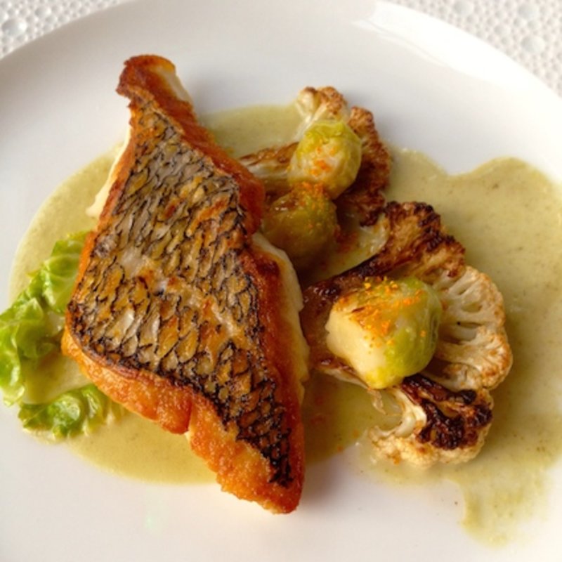 Seared Seabass(Studio at Montage)
