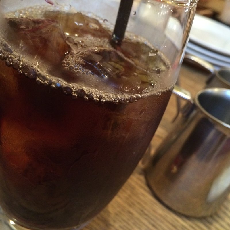 アイスコーヒー(Cafe RIGOLETTO)