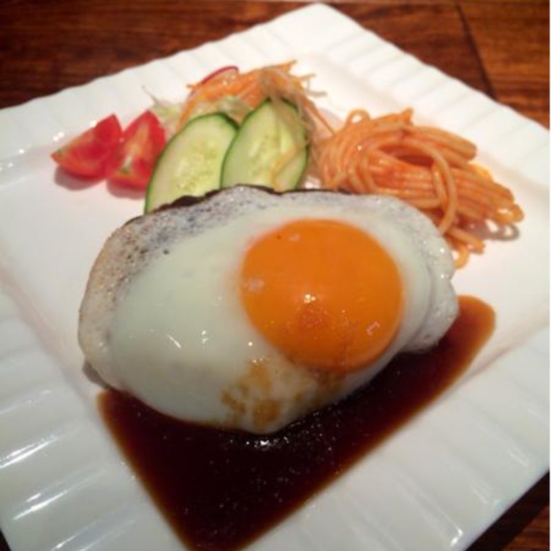 ハンバーグランチ(鉄板ダイニング 芳(かぐわ))