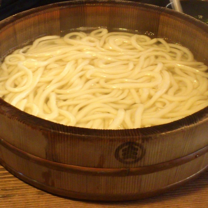 特大うどん(わら家)
