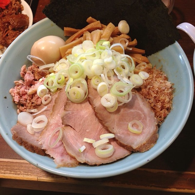 油そば全部乗せ大盛(兎に角)