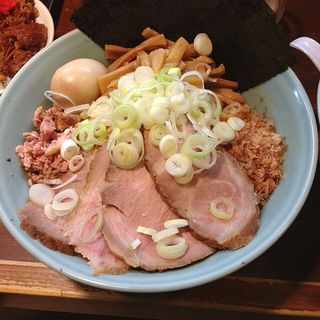 油そば全部乗せ大盛(兎に角)