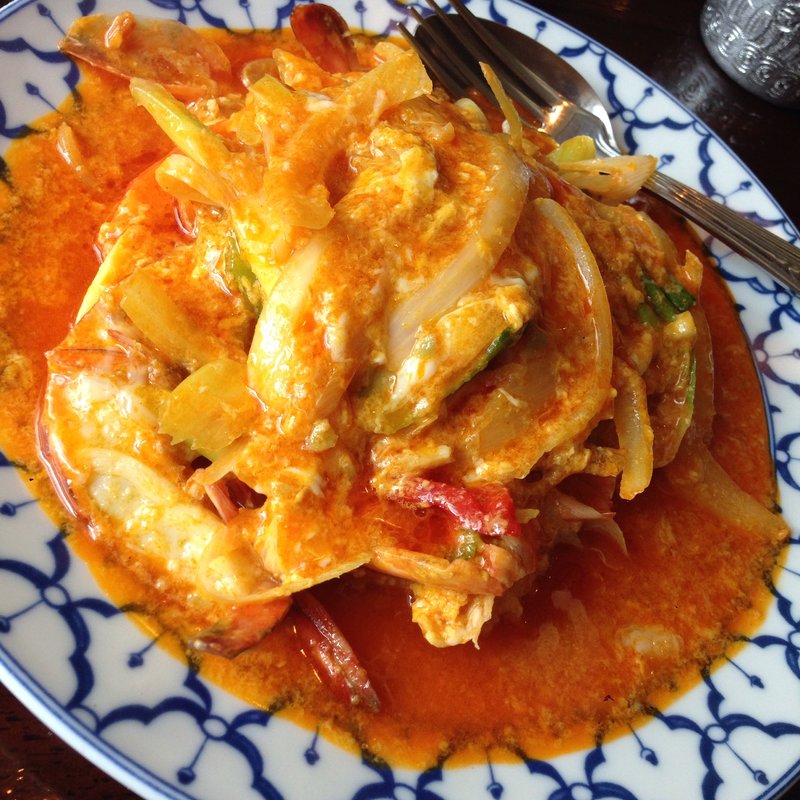 海老のカレー炒め(ライカノ)