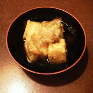 揚げ出し豆腐(寿司酒家七福食堂)