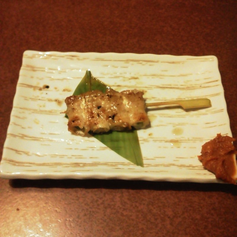 アスパラ肉巻き(寿司酒家七福食堂)