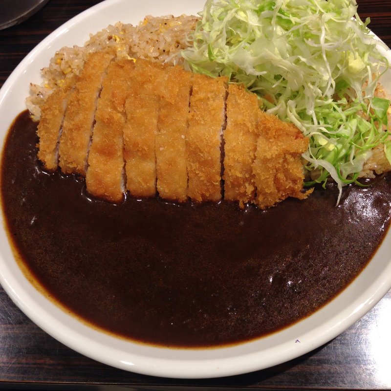 チャーハンカツカレー大(カレー屋ジョニー代々木店)