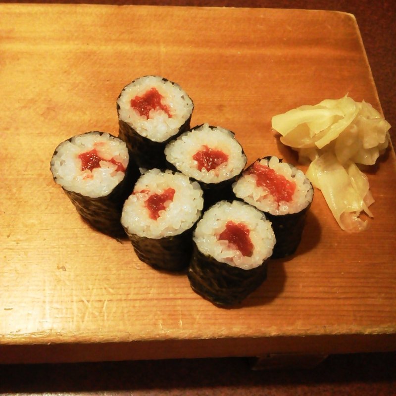 細巻き　鉄火巻き(寿司酒家七福食堂)