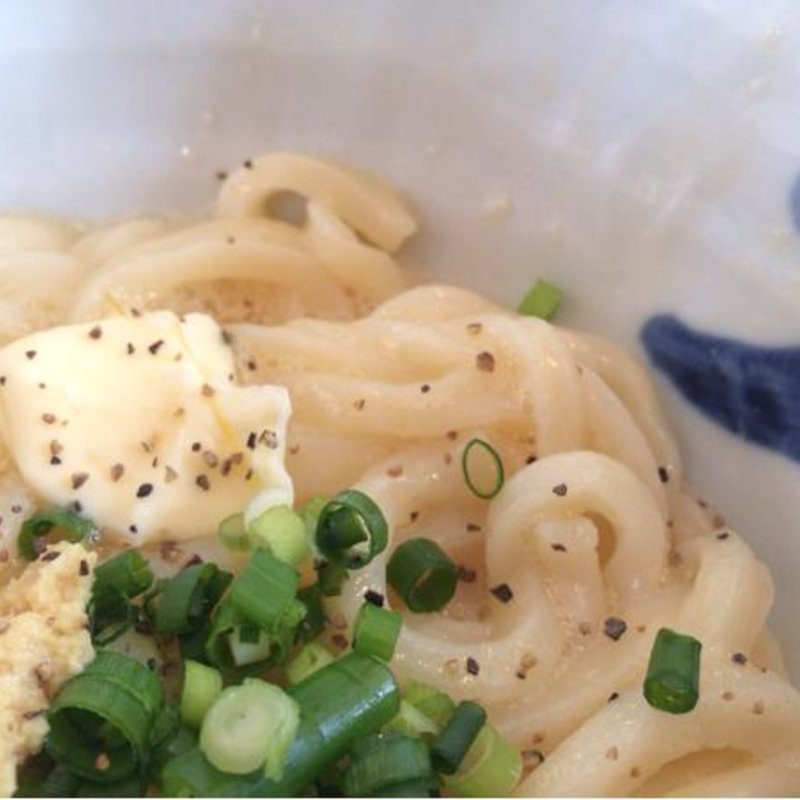 釜玉バターうどん(ごりあん )