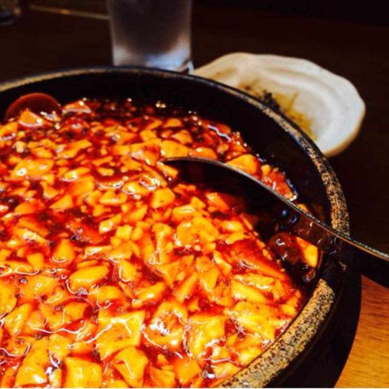 麻婆豆腐丼セット(きんたろう)