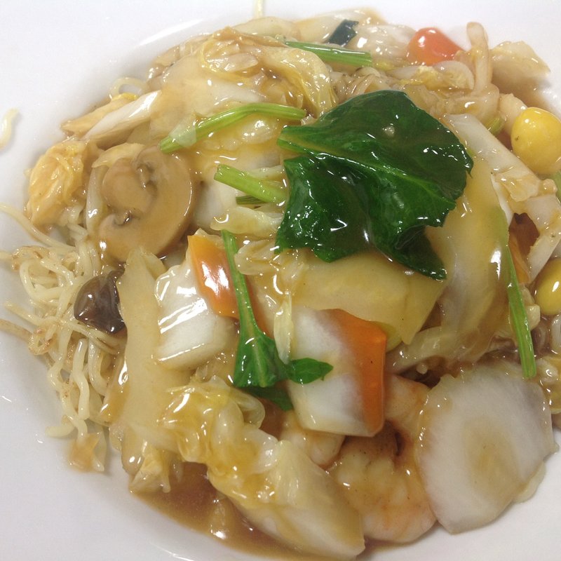 五目あんかけ焼きそば(豫園)