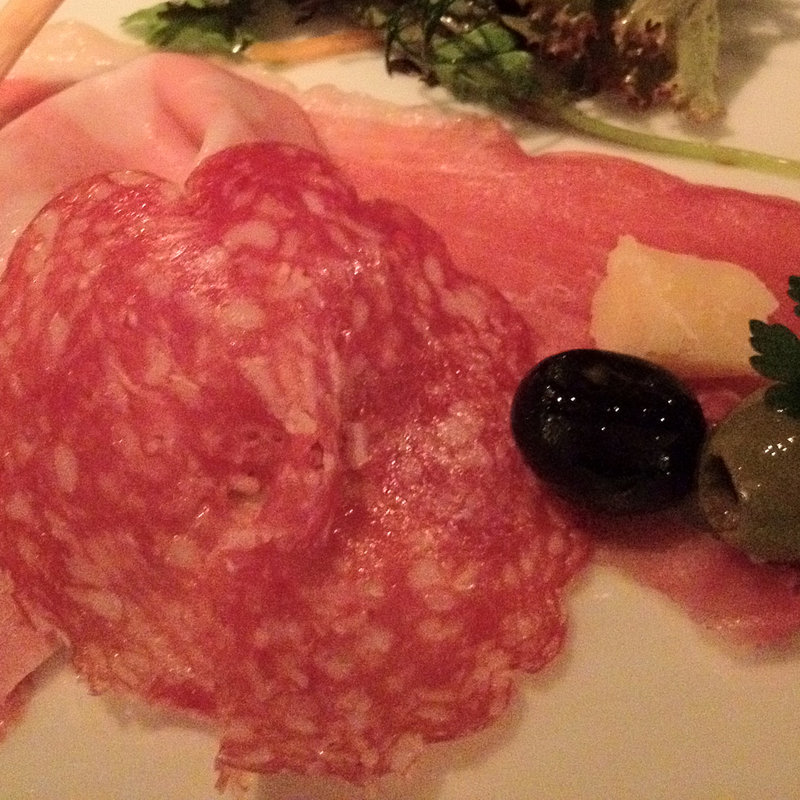 生ハム盛り合わせ(ジャッジョーロ 銀座)