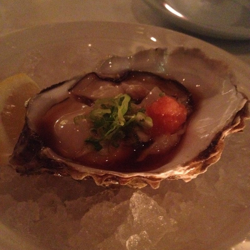 岩牡蠣ポン酢(ISE RESTAURANT)