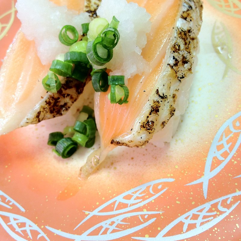 特製炙りサーモン(鮨人 （すしんちゅ）)