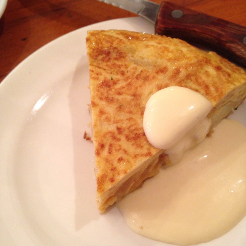 じゃがいものスペイン風オムレツ(バニュルス)