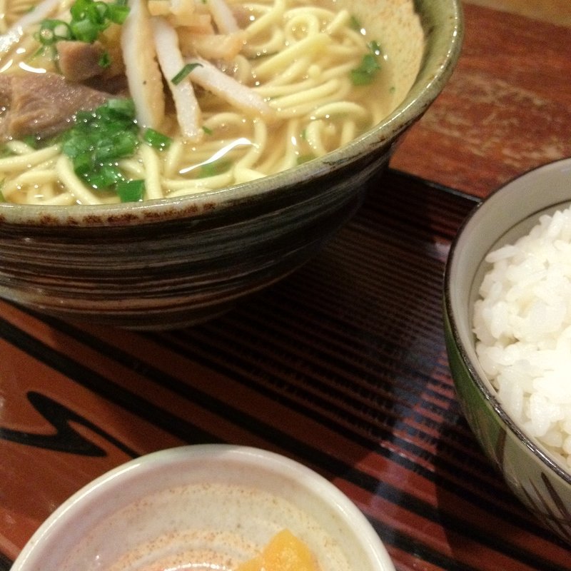 ソーキソバセット(いちば食堂 )