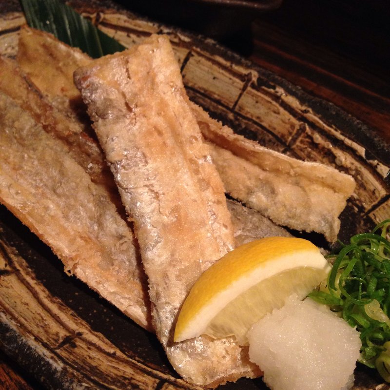 丹後のタチウオの唐揚げ(ほっとけや 室町店)