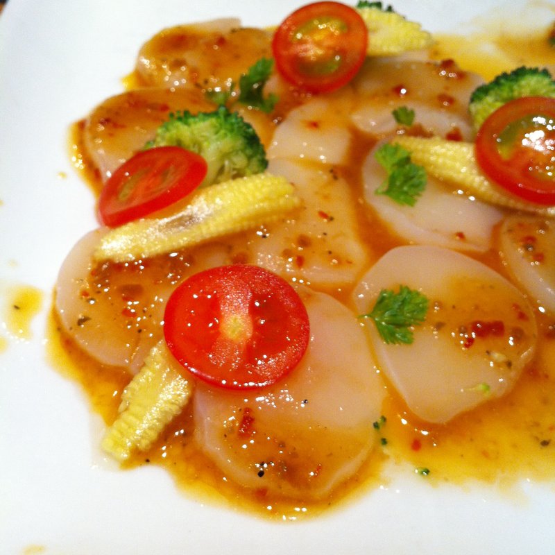 帆立のカルパッチョ(みよし)