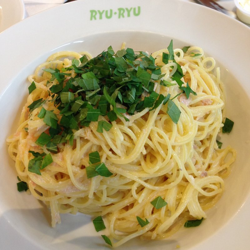 サービスランチAセット（冷製たらこツナしそマヨネーズ）(リュリュ三宮店)