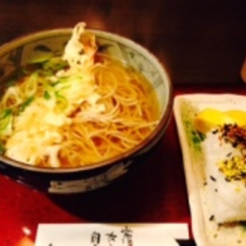 そば定食(浜田屋)