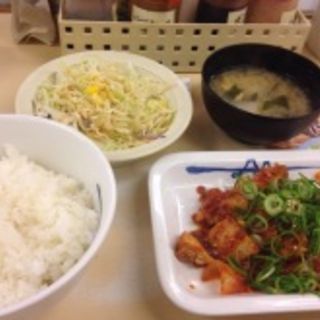 鶏の甘辛煮炒め(松屋)