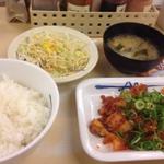鶏の甘辛煮炒め