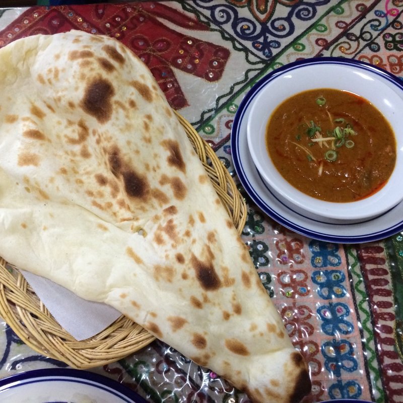 本日のランチ・ナン(インドペレス)