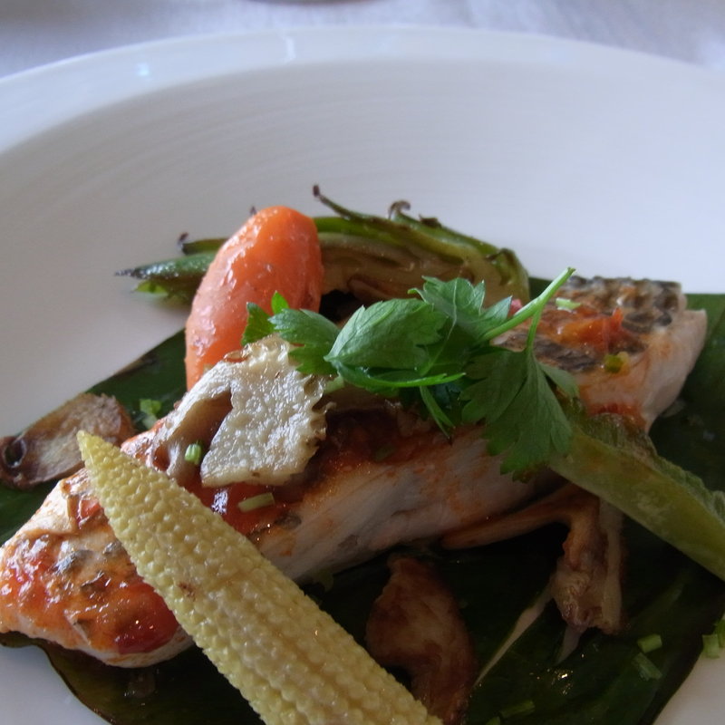 県産白身魚のポワレ(ザ･テラスクラブ アット ブセナ )