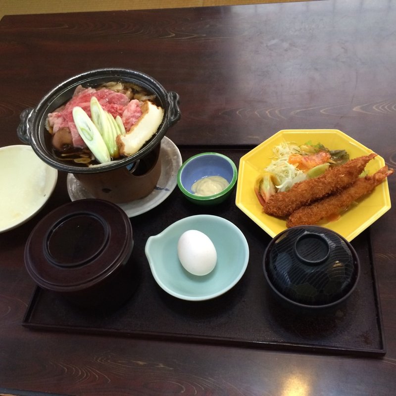 牛すき焼き膳(悠庵　島作)