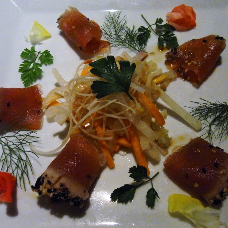 マグロのグリルごま風味(ザ･テラスクラブ アット ブセナ )