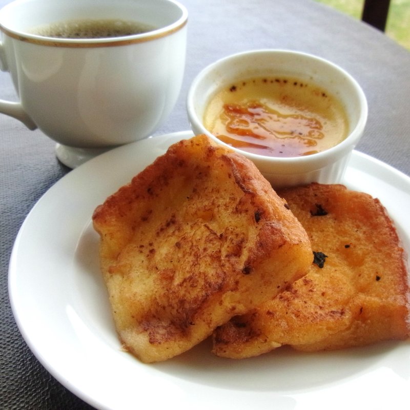 モーニング・フレンチトースト(月波楼)