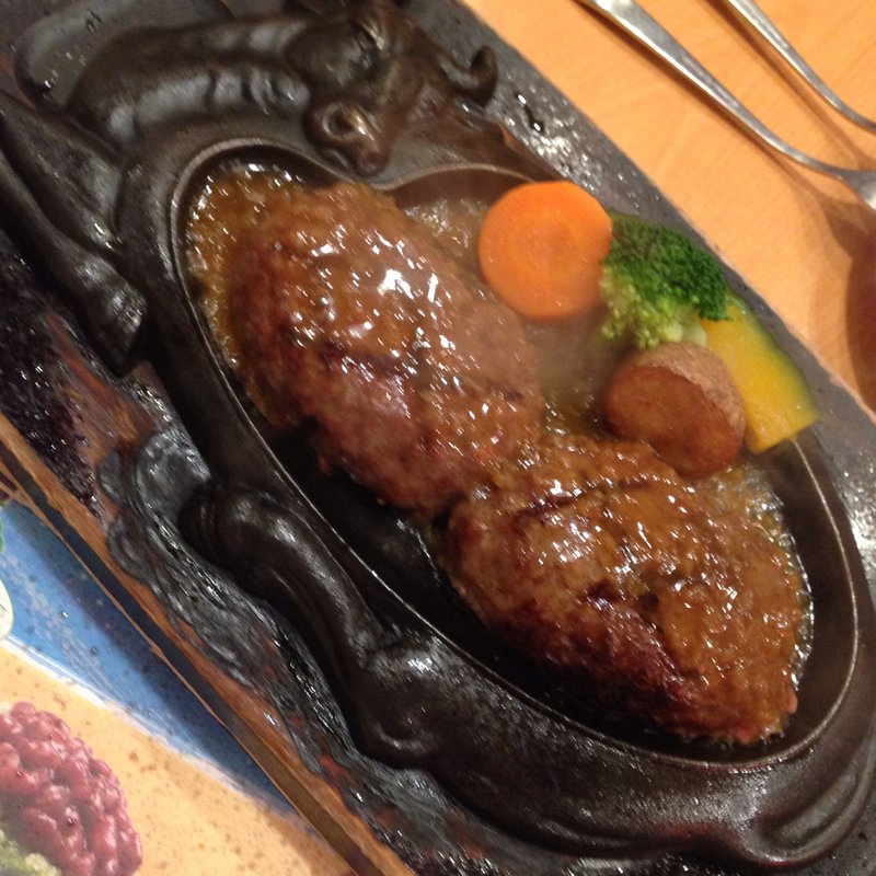 げんこつハンバーグ(炭焼きレストランさわやか 新居湖西店)