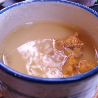 雲丹の茶碗蒸し(レストラン水郷)