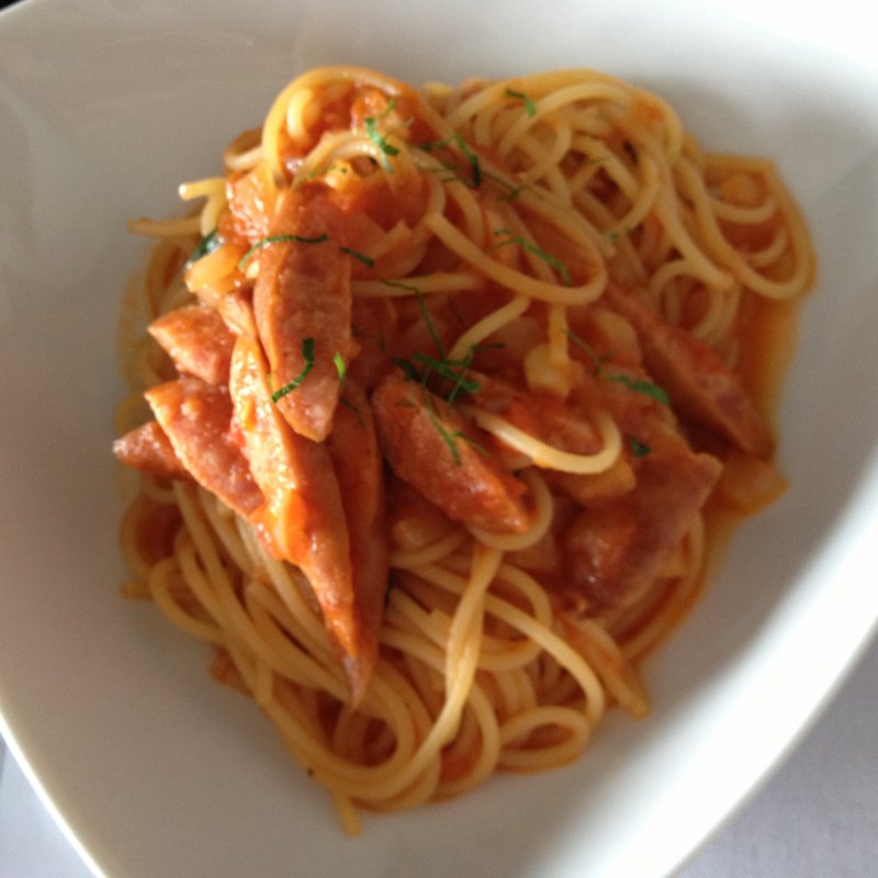 トマトパスタ(halia)