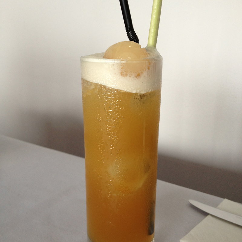 ライチとレモングラスのドリンク(halia)