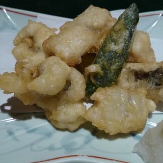ハモの天ぷら(おっさん寿司)