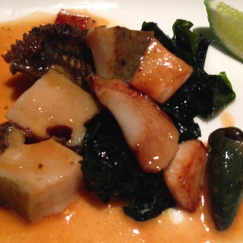 アワビのソテー(銀座 響ブッフ)