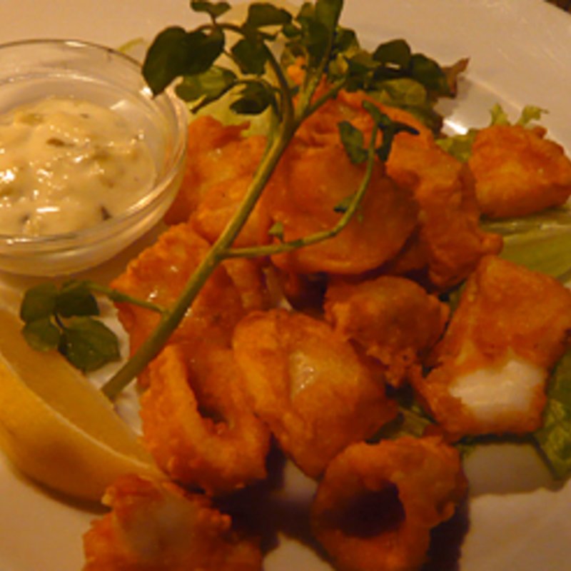 イカのフリッタ(カフェ ラ・ボエム 世田谷 （Cafe La Boheme）)