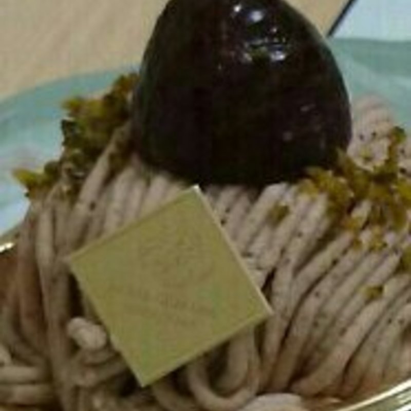 有田栗のモンブラン(ホテルグランビア和歌山パスワードⅡ)